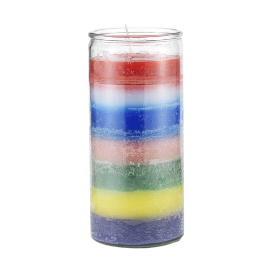 7 Colour 14 Day Plain Candle