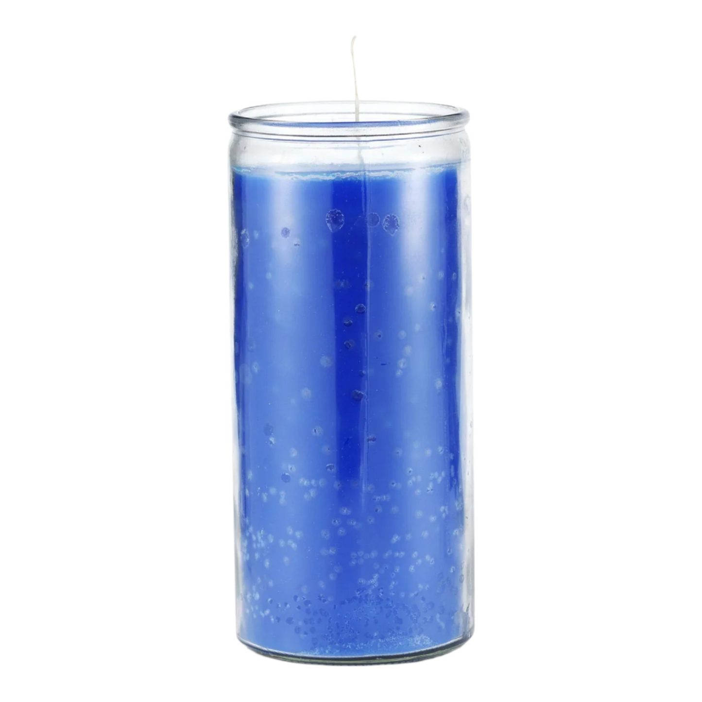 Blue 14 Day Plain Candle
