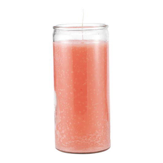 Pink 14 Day Plain Candle