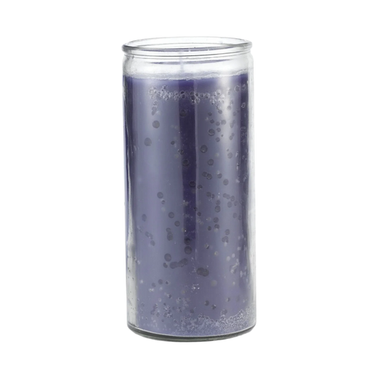 Purple 14 Day Plain Candle