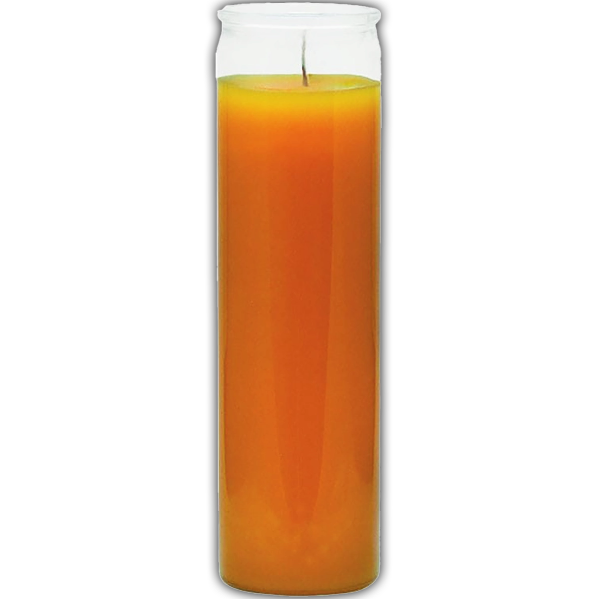 Gold Plain Glass Candle