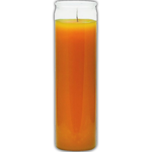Gold Plain Glass Candle